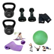 Imagen de Kit Set De Entrenamiento Pilates Fitness Ejercicio N8 Negro