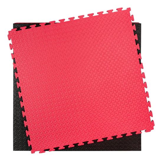 Imagen de Piso Tatami Goma Eva Encastrable 1x1m 2,5cm Dmstore - Rojo - Gránulos