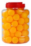 Imagen de Pelotas De Ping Pong 60 Unidades Set Completo - Naranja