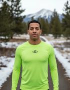 Imagen de Camiseta Térmica Larga Knex Sport Adulto Hombre + Guante - FLUO - XL