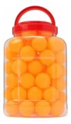 Imagen de Pelotas De Ping Pong 60 Unidades Set Completo - Naranja