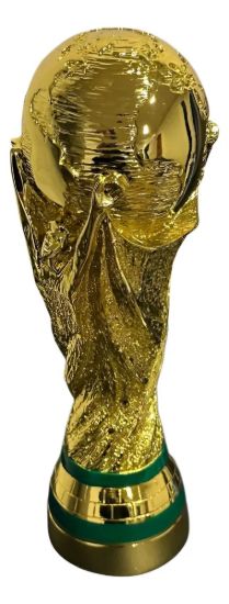 Imagen de Trofeo Replica Copa Del Mundo Futbol 35 Cm Medida Oficial