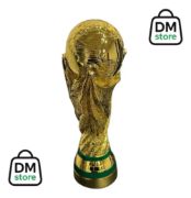 Imagen de Trofeo Replica Copa Del Mundo Futbol 35 Cm Medida Oficial