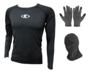 Imagen de Camiseta Térmica Larga Knex Sport Adulto Hombre + Accesorios - Azul - XXL