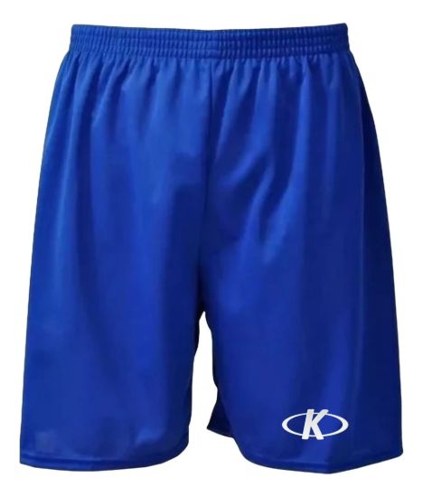 Imagen de Short Entrenamiento Futbol Deportes Excelente Calidad X 12 - Azul - Lisa - 4XS