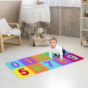 Imagen de Piso Infantil Niño/bebes Goma Eva X10 Multicolor Números