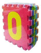 Imagen de Piso Infantil Niño/bebes Goma Eva X10 Multicolor Números