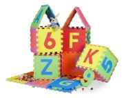 Imagen de Piso Infantil Niño/bebes Goma Eva X10 Multicolor Números
