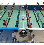 Imagen de Futbolito Profesional Súper Firme Y Estable Reforzado Rojo