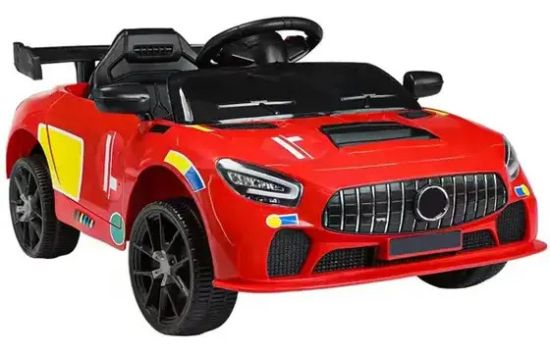 Imagen de Auto Infantil 6v 1 Motor Rc C/balanceo 3 Vel - Rojo - Liso