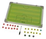 Imagen de Tabla Dt Futbol Pizarra Con Fichas Magneticas Marco 30x20 Verde Claro