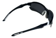Imagen de Lentes De Ciclismo Deporte  Uv Unisex + Estuche - Negro - Blanco