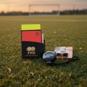 Imagen de Set Tarjeta Árbitro Fifa + Cronómetro + Silbato Fox Deportes