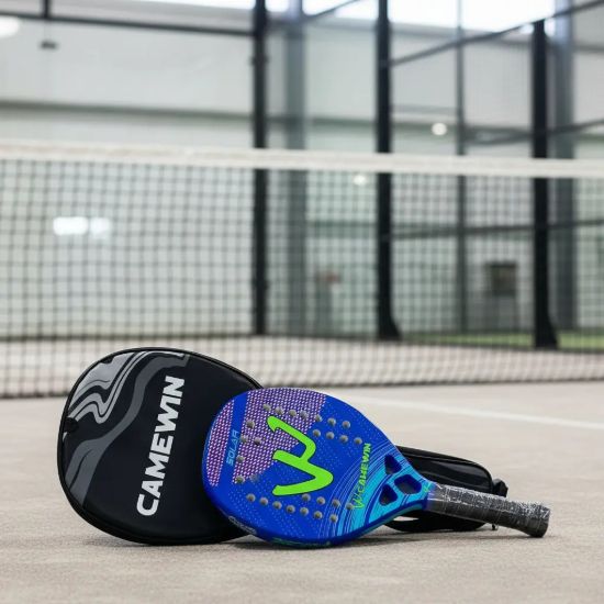 Imagen de Paleta De Padel Profesional Carbono 3k + Funda - Azul
