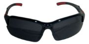 Imagen de Lentes De Ciclismo Deporte  Uv Unisex + Estuche - Negro - Rojo