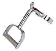 Imagen de Agarre V De Triceps Con Estribos Para Polea Cromado