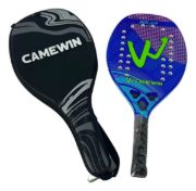 Imagen de Paleta De Padel Profesional Carbono 3k + Funda - Azul