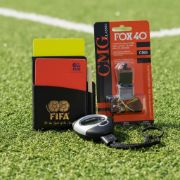Imagen de Set Tarjeta Árbitro Fifa + Cronómetro + Silbato Fox Deportes