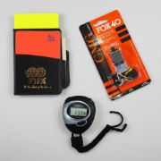 Imagen de Set Tarjeta Árbitro Fifa + Cronómetro + Silbato Fox Deportes