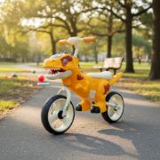 Imagen de Bicicleta T-rex Balance Bike C/luces Y Música - Naranja claro - 12 "