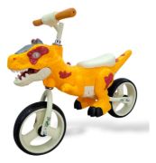 Imagen de Bicicleta T-rex Balance Bike C/luces Y Música - Naranja claro - 12 "