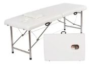 Imagen de Camilla Para Masajes Plegable + Silla Banqueta Giratoria
