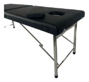 Imagen de Camilla Para Masajes Plegable + Silla Banqueta Giratoria