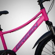 Imagen de Bicicleta Mtb R26 Dama C/suspensión Y Freno De Disco Rosa 24 "