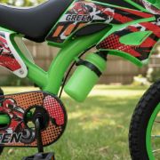 Imagen de Bicicleta Green Motobici 16  Para Niños Con Pie De Apoyo