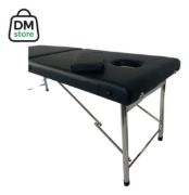 Imagen de Camilla Para Masajes Plegable + Silla Banqueta Giratoria