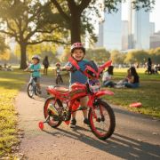 Imagen de Bicicleta Green Motobici 16'' Niños 5 Años 1 Velocidad - Rojo - 16 "