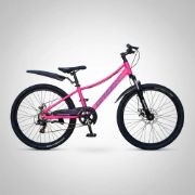 Imagen de Bicicleta Mtb De Dama R24  C/suspensión Y Freno De Disco Rosa 24 "