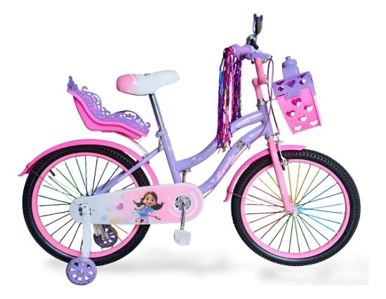 Imagen de Bicicleta Rodado 20 Princesa - Lila - 20 "