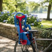 Imagen de Silla Trasera Pepe Clamp Portabebe / Fijación A La Parrilla - Azul y Rojo