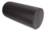 Imagen de Rolo Sensitvo Macizo 45 Cm De Goma Eva Yoga Pilates - Negro