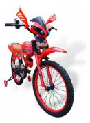 Imagen de Motobici Max Rodado 20 Con Luces Y Música - Rojo - 20 "