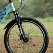 Imagen de Bicicleta Mtb De Dama R27.5  C/suspensión Y Freno De Disco - Celeste - 27.5