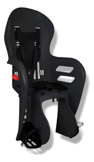 Imagen de Silla Porta Bebe Trasera De Lujo - Negro