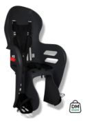 Imagen de Silla Porta Bebe Trasera De Lujo - Negro