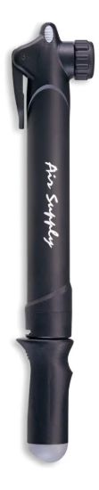Imagen de Inflador Pvc De Mano Económico Blister 80 Psi Negro