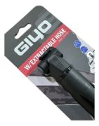 Imagen de Giyo Gp-98 Inflador Manual Portátil 120 Psi Aluminio Negro