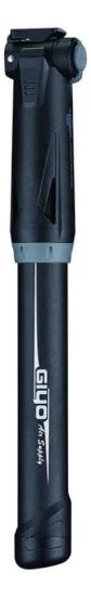 Imagen de Inflador De Mano Pvc C/ Conexion Extensible 100 Psi 360 Negro