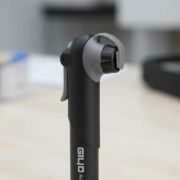 Imagen de Inflador De Mano Pvc Bicicleta Moto  Telescópico 120 Psi Negro