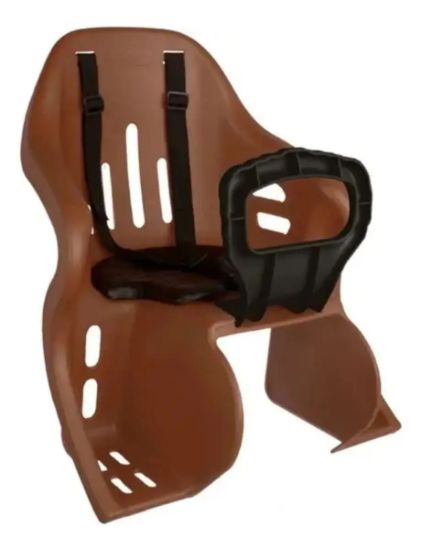 Imagen de Silla Trasera Kid Bike Kalf, Color Negro, Marrón