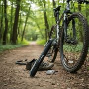 Imagen de Inflador De Mano Pvc Bicicleta Moto  Telescópico 120 Psi Negro