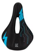 Imagen de Asiento Anti Prostatico Ciclismo + Cubre Asiento Polyfon - Azul