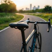 Imagen de Asiento Anti Prostatico Ciclismo + Cubre Asiento Polyfon - Azul