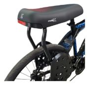 Imagen de Asiento Custom Doble Con Parrilla Integrada Negro