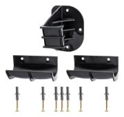 Imagen de Soporte De Bicicletas A La Pared Pvc Super Firme Negro