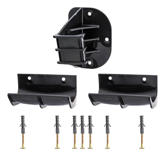 Imagen de Soporte De Bicicletas A La Pared Pvc Super Firme Negro